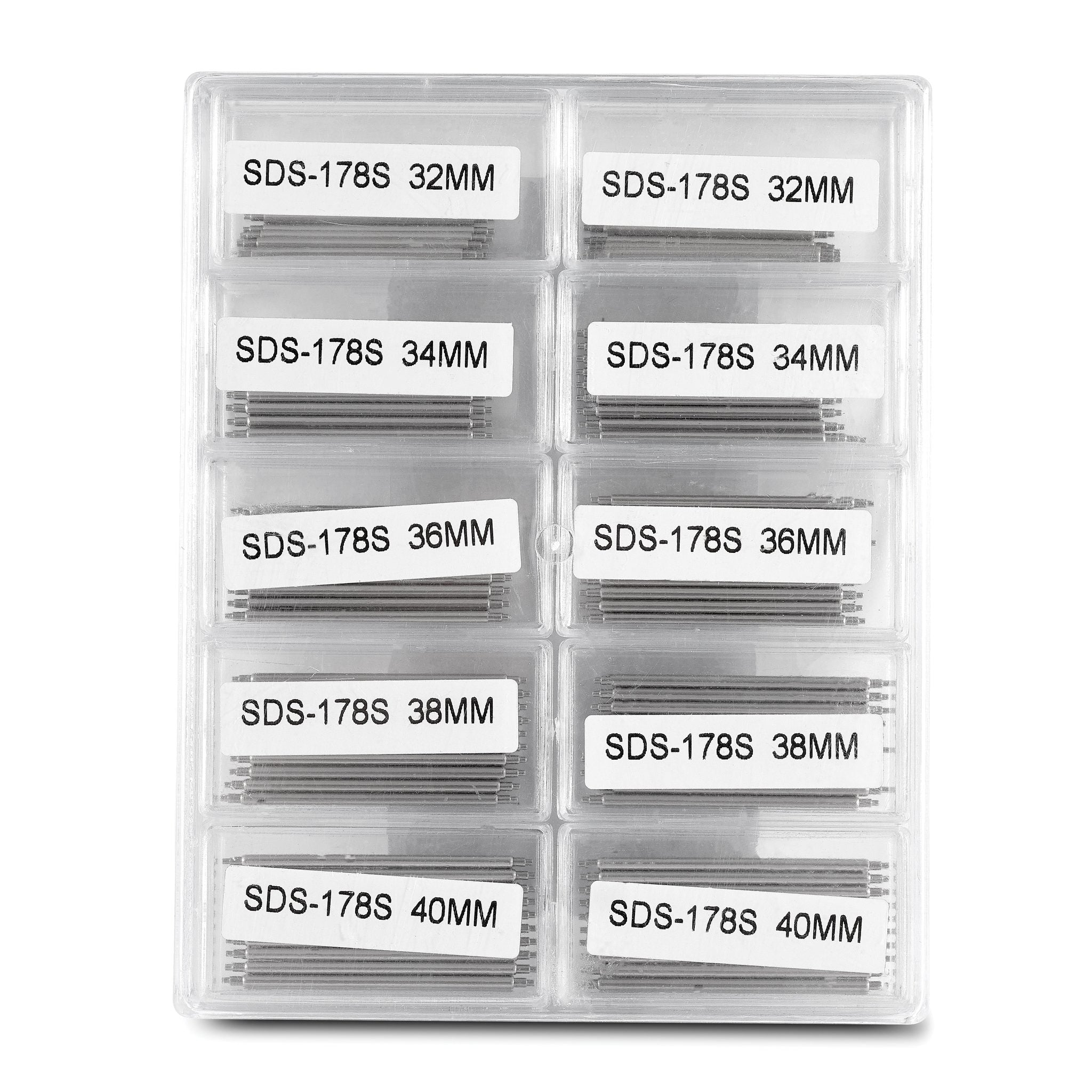 100-piece Extra-Wide (32-40mm) Spring Bar Kit