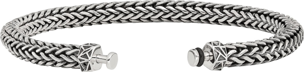 Sterling Silver Reflections 6mm Wheat Chain 8in Bracelet/Bead not included, sold seperately