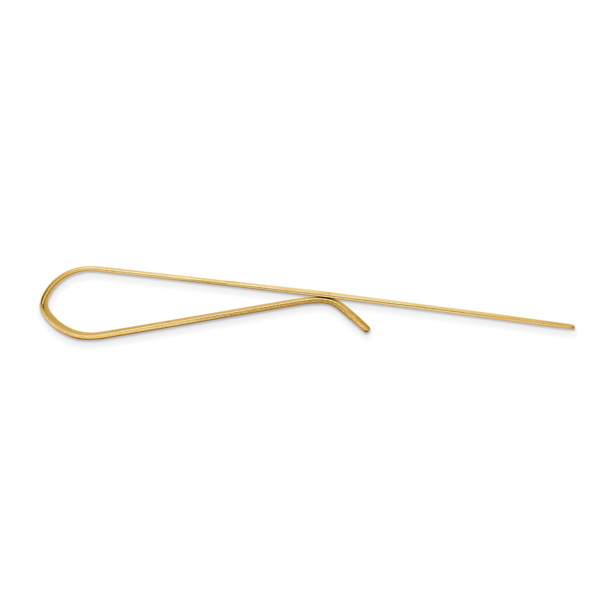 10k Men's Polished Tie Bar Secondary image