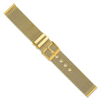 Milanese Mesh Watch Strap in Gold-Tone Stainless Steel, 22mm