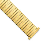 Men's Satin Expansion Watch Band in Gold-Tone Stainless Steel
