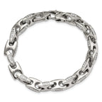 Stainless Steel Polished with Cubic Zirconia Bracelet for Men