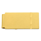 Gold-plated Kelly Waters Florentine Satin Hinged Money Clip