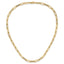 14K Polished Fancy Link Necklace
