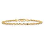 Diamond-Cut Rope Chain in 14K Yellow Gold, 2.75mm