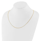 14K Adjustable .9mm Box Chain