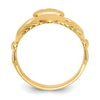 14k Men's Claddagh Ring