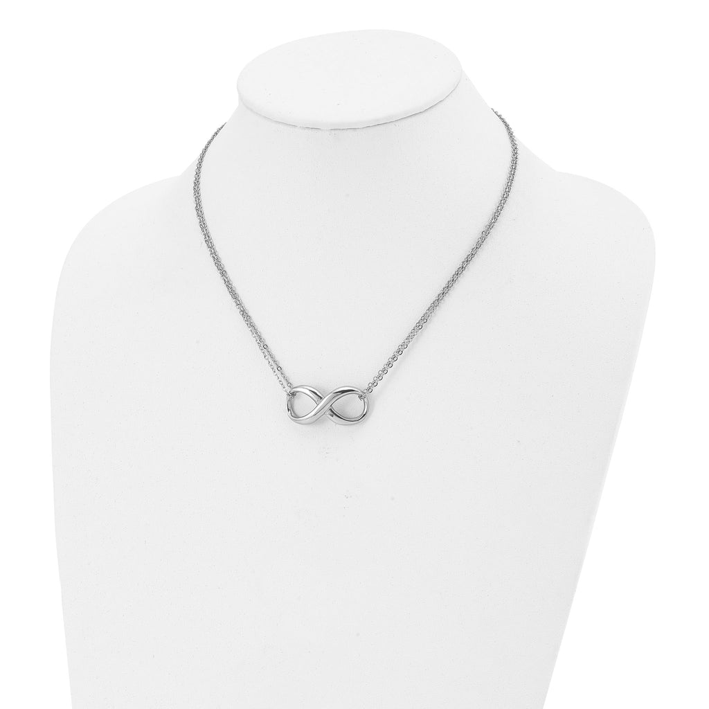 Infinity Symbol Necklace in Stainless Steel