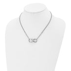 Infinity Symbol Necklace in Stainless Steel