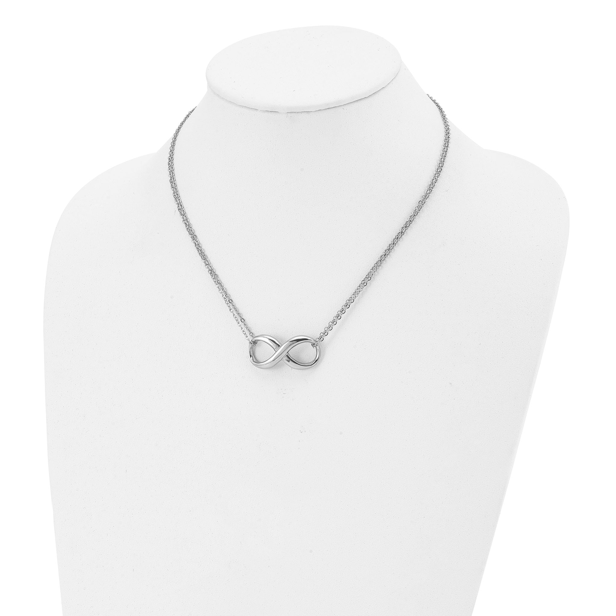 Infinity Symbol Necklace in Stainless Steel