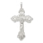 Sophia Jewelers Sterling Silver 925 Crucifix Pendant with Polished Anti-Tarnish Finish