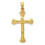 14K Gold Crucifix Pendant Solid Elegant Design by Sophia Jewelers