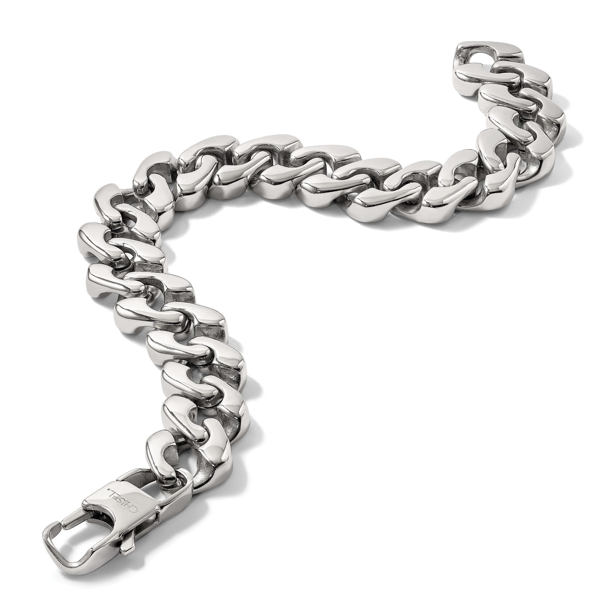 Stainless Steel Polished Fancy Link Bracelet