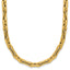 14K Polished Hollow Fancy Link Necklace