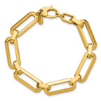 14K Polished Fancy Link Bracelet