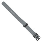 Military Ballistic Watch Band in Grey G10 Nylon, 22mm