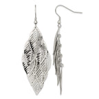 Stainless Steel Polished Drop Dangle Earrings for Women