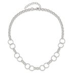Sterling Silver Necklace, Bracelet and Earring Set