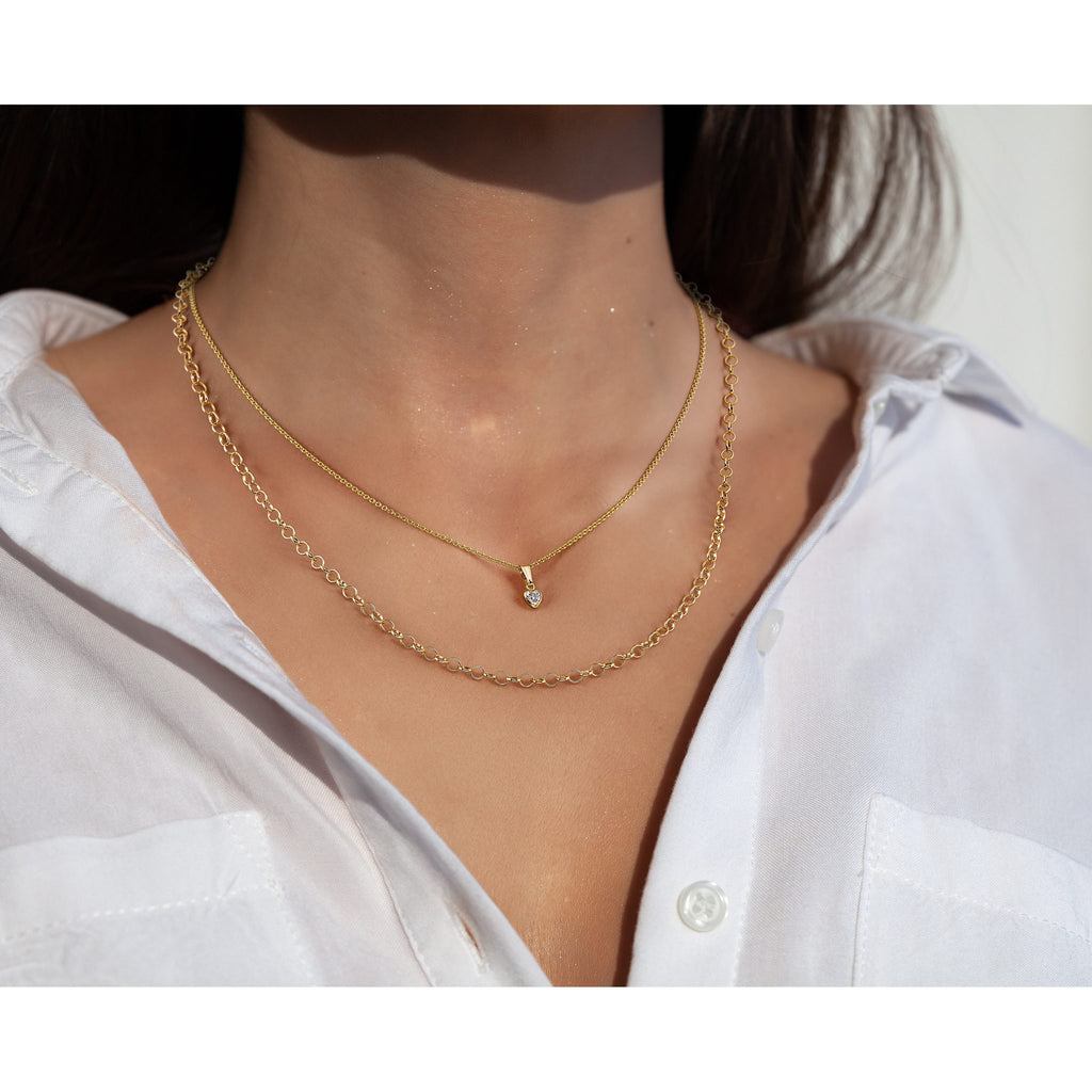 Cable Chain Necklace in 14/20 Gold Filled