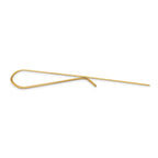 Sophia Jewelers 14K Gold Men's Polished Engravable Tie Bar