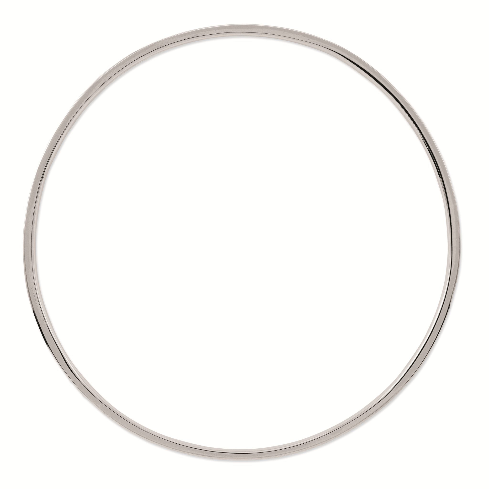 Sterling Silver 925 Stackable Yellow Enamel Bangle by Sophia Jewelers