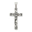 Sterling Silver 925 Latin Cross Pendant with Polished Anti-Tarnish Finish