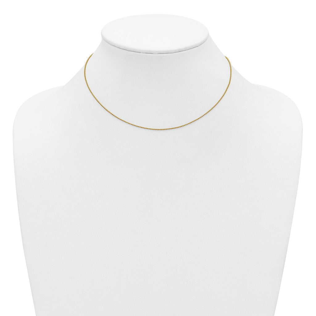 1/20 14K Gold Filled 1.0mm Adjustable Add-A-Bead Beaded Chain