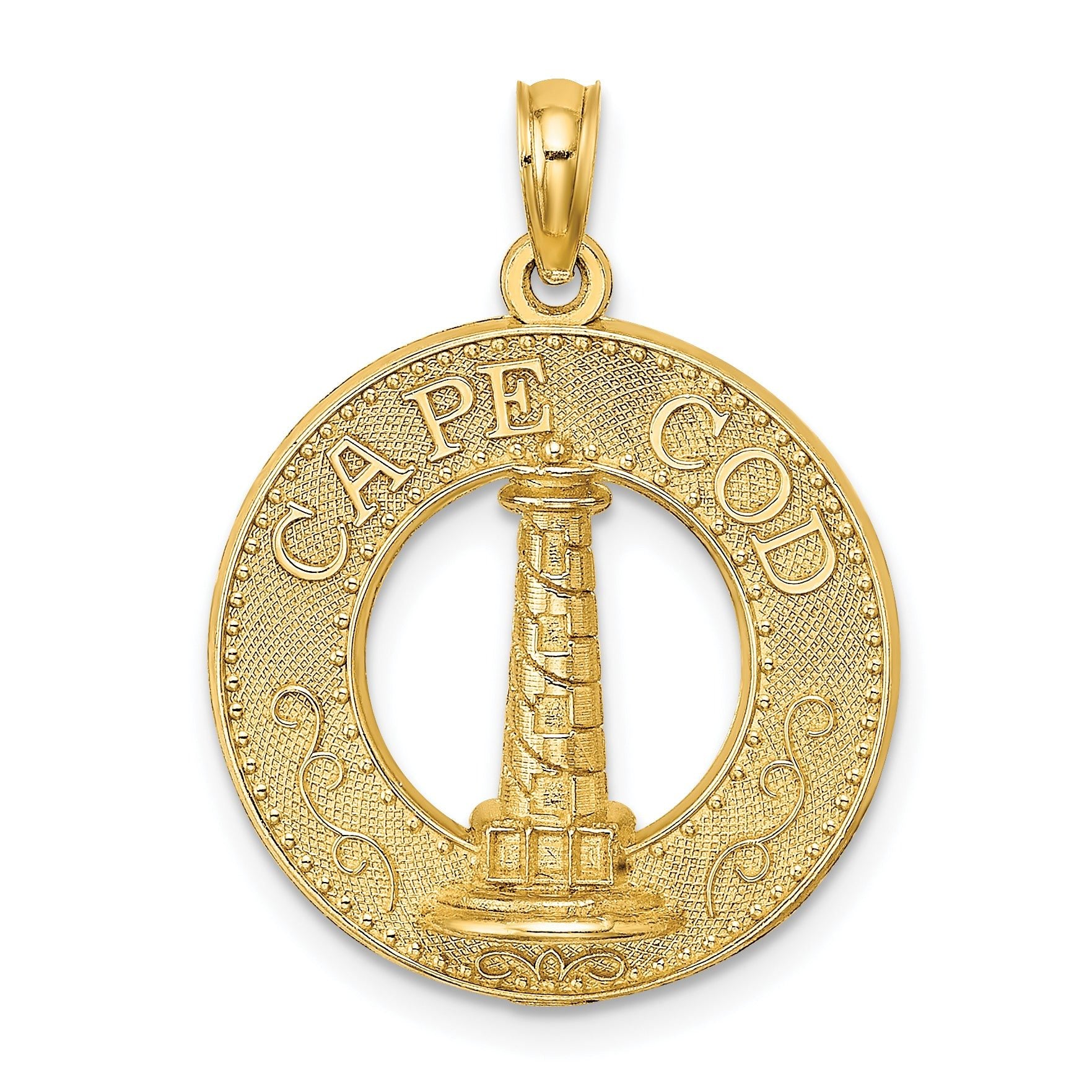 14K CAPE COD Lighthouse Charm Main image