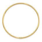 14K Gold Polished Slip-On Bangle with Lifetime Guarantee