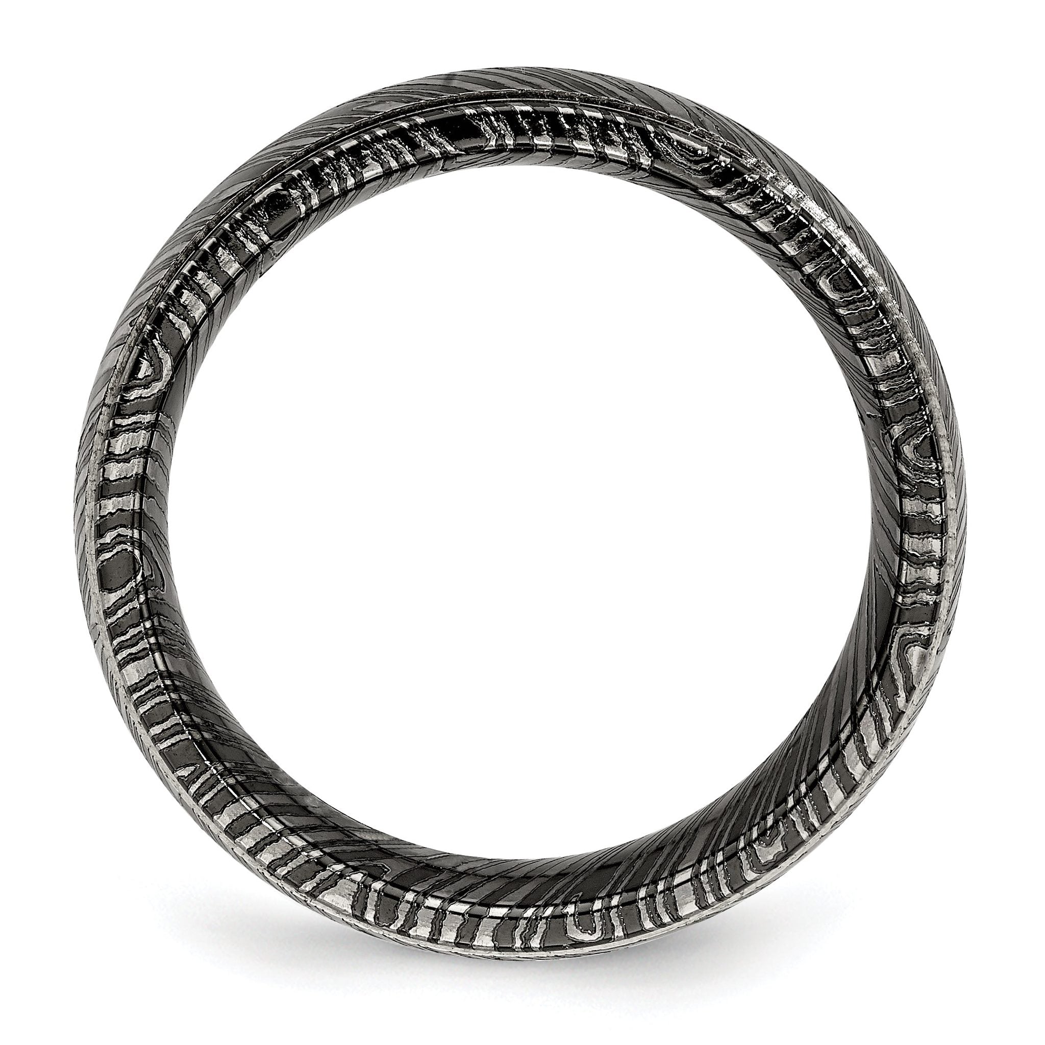 Edward Mirell Timoku 7mm Domed Step Edge Band Secondary image