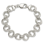 Sterling Silver Fancy Link Bracelet