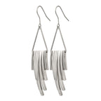 Stainless Steel Polished Drop Dangle Earrings for Women