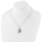 Sterling Silver Praying Believing Necklace with Gift-Ready Finish