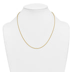 14K Gold Filled Polished Curb Chain Necklace in 2.3mm Width