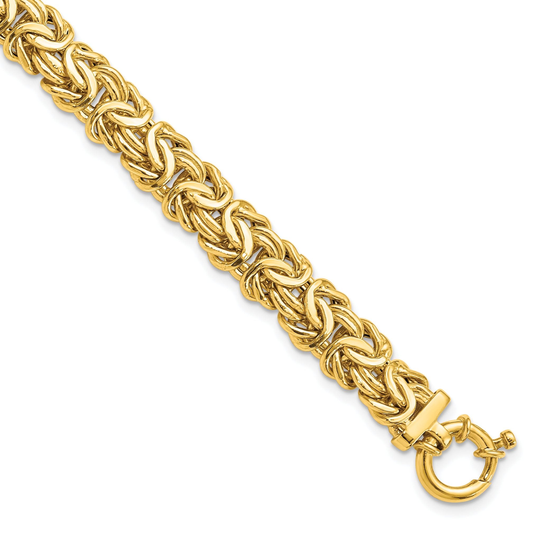 14K Polished Fancy Link Bracelet Main image