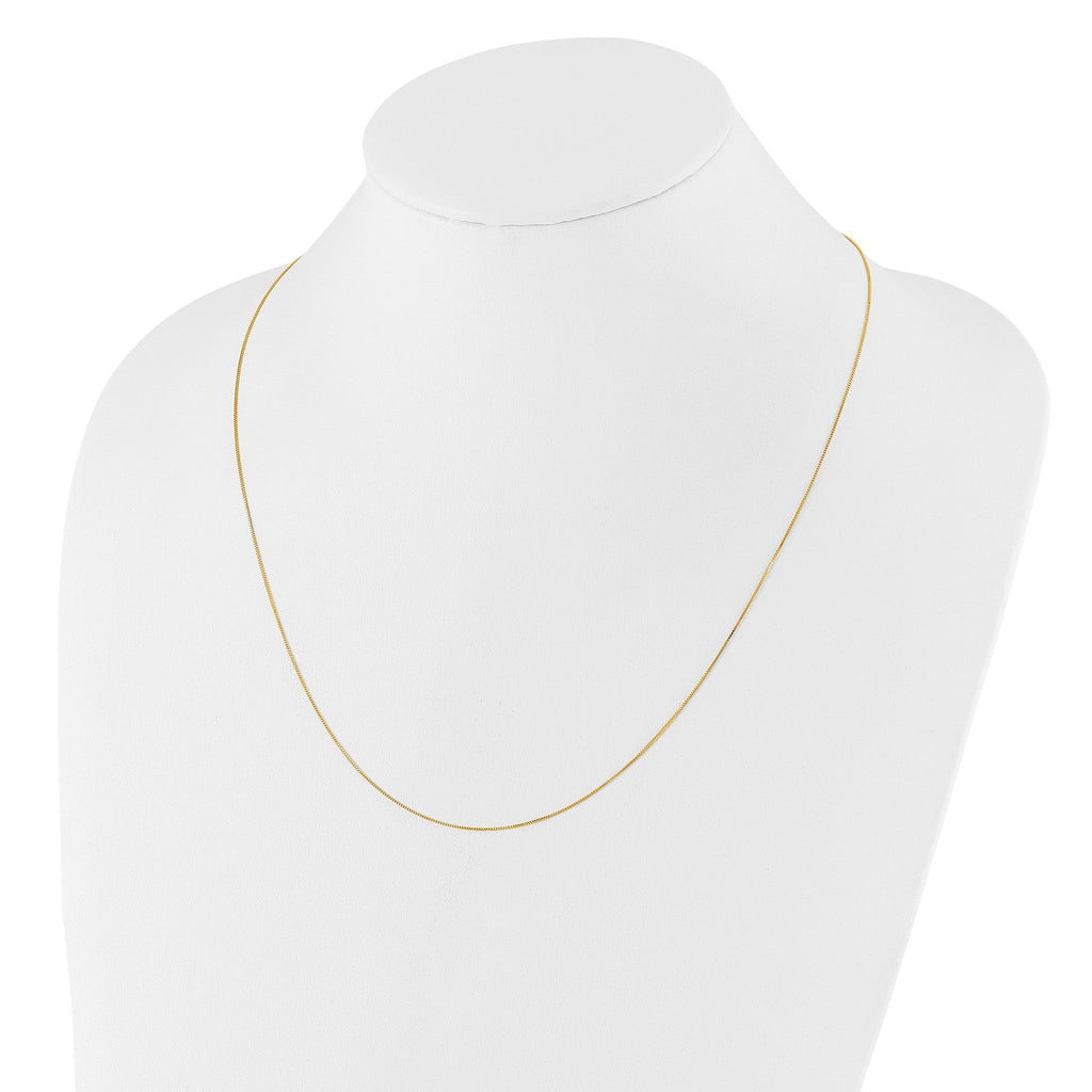 10K Adjustable .7mm Baby Box Chain