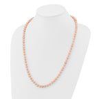 14K Gold Filled 6-7mm Pink Cultured Freshwater Pearl Necklace