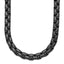 Chisel Stainless Steel Polished Gun Metal IP-plated 24 inch Box Chain