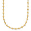 14K Polished Geometric Fancy with 2 in ext. Necklace