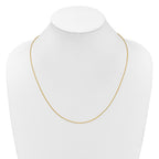 14K Adjustable 1.15mm D/C Open Franco Chain