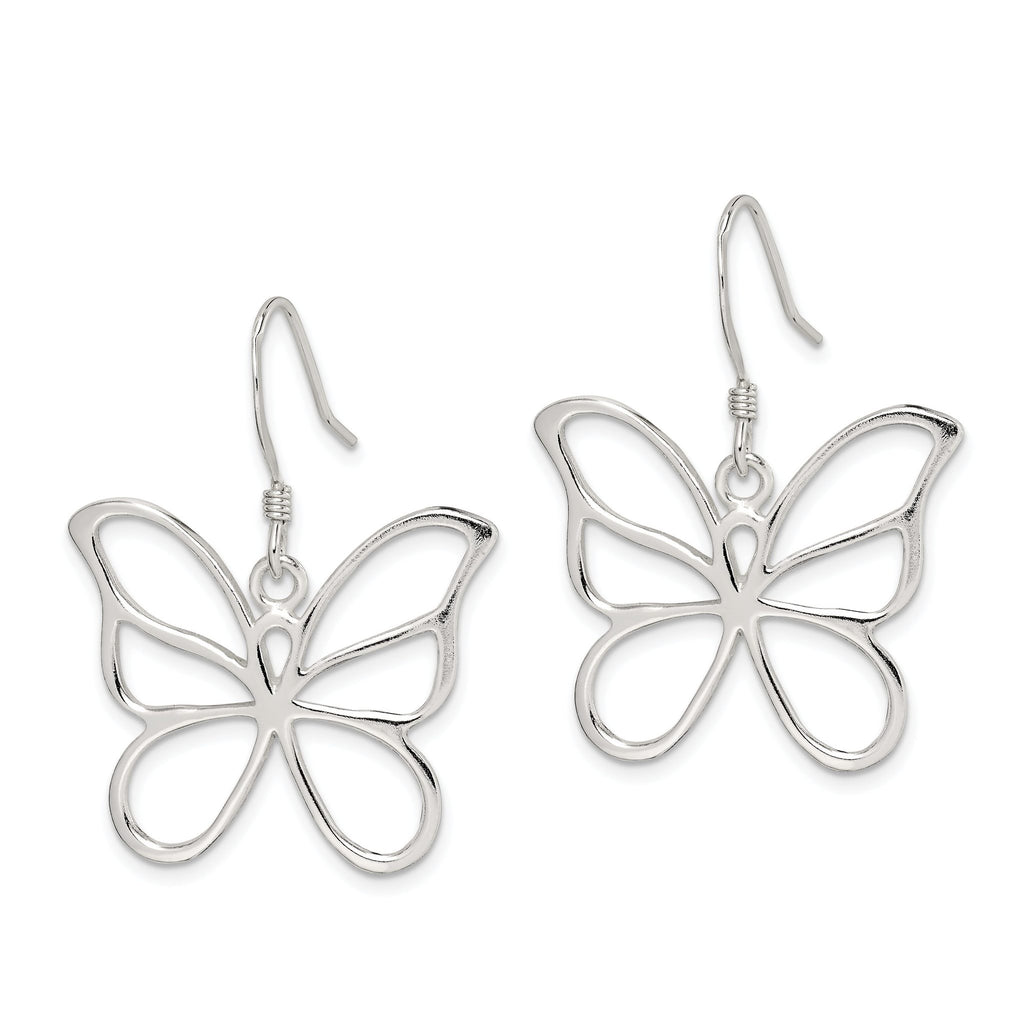Sterling Silver Butterfly Earrings