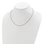 Spiga Chain Necklace in Rose Gold-Plated Sterling Silver