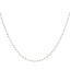 14k White Gold Coffee Brown Diamond Briolette Necklace