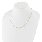 Adjustable Rolo Chain in Gold-Plated Sterling Silver