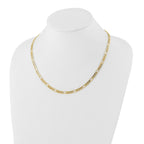 Kelly Waters Gold-plated 5mm Figaro 18 inch Chain Necklace