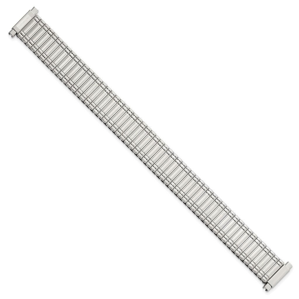 Ladies Flexo Expansion Watch Band in Stainless Steel, 11-15mm