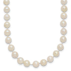 14k 5-6mm White Round Akoya Saltwater Cultured Pearl Necklace