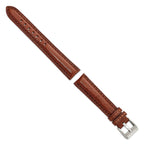 Havana Belting Leather Watch Band in Brown, 24mm