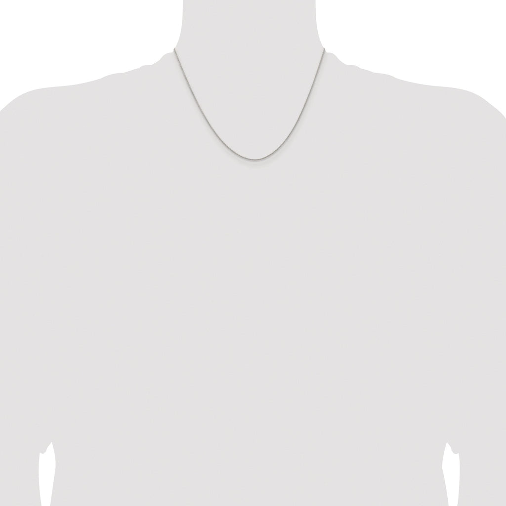 Diamond-Cut Spiga Chain Necklace in Sterling Silver