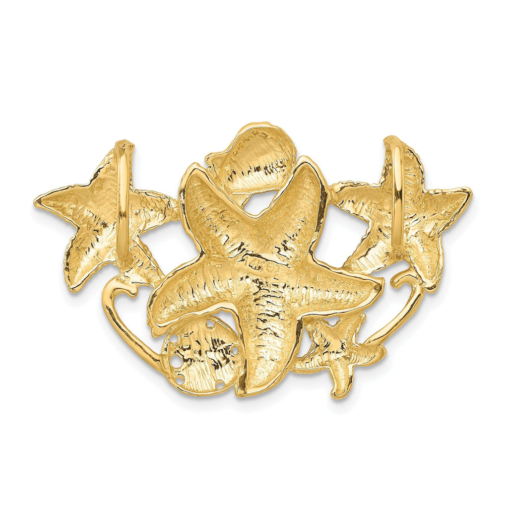 14k Starfish Cluster Slide